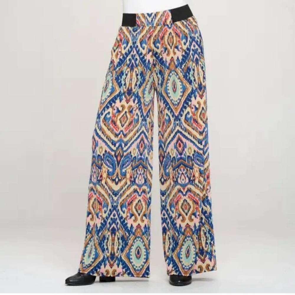 Accent Accessories Abstract Magic Pantz, Pants for Women, Fashion Multicolor OS